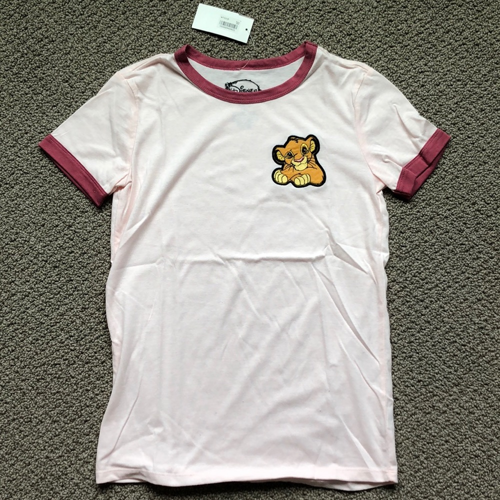 NWT [Disney] Pink Simba Shirt - S